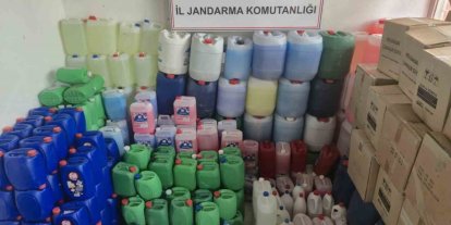 Uzunköprü’de 1 milyon 950 bin TL’lik sahte deterjan ele geçirildi