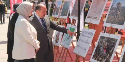 Bereketin Yüzyılı fotoğraf sergisi Düzce’de vatandaşlarla buluştu