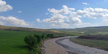 Kilis’te yağışlar ‘Sabun Suyu’nun’ debisini artırdı