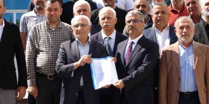 Başkan Duranay, mazbatasını aldı