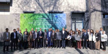 KBÜ’nün ortağı olduğu GreenCamUz projesi Özbekistan’da başladı