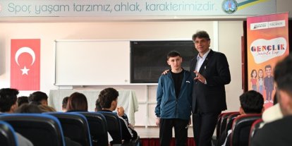 Başkan Kocaman gençlere kariyer tavsiyesi verdi