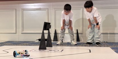 Mersinli öğrenciler robotik yarışmasında Türkiye derecesi yaptı