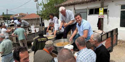 Uzunalan köyü hayrı yapıldı