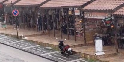 Bolu’da sağanak yağış hayatı olumsuz etkiledi