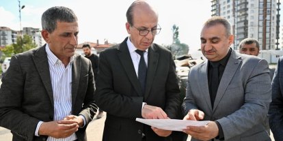 Başkan Geçit, Karakavak Mahallesindeki dönüşüm yatırımlarını inceledi