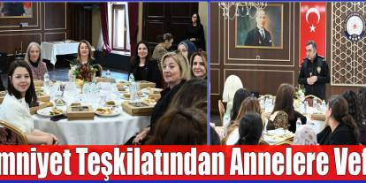 Kars Emniyet Müdürlüğü’nde Anneler Günü Programı