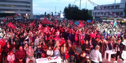 Samsun’da Anneler Günü’nde konser coşkusu