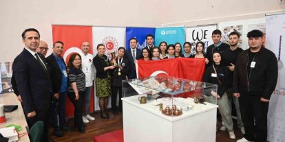 8 ülkenin katıldığı gastronomi yarışmasından Kahramanmaraşlı öğrenciler madalyalarla döndü