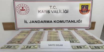 Kars’ta sahte dolar operasyonu
