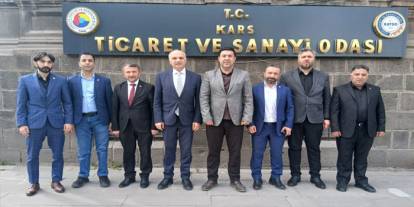 Saadet Partisi’nden Kars Ticaret ve Sanayi Odası’na ziyaret