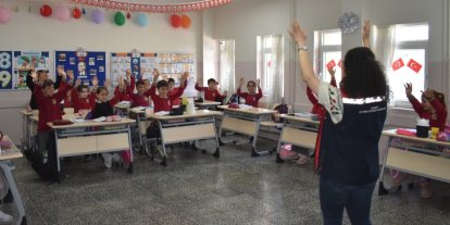 Bayburt’ta öğrencilere gıda güvenilirliği ve su verimliliği anlatıldı