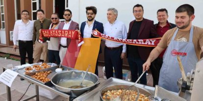 Aydın’da Galatasaraylı avukatlar, şampiyonluk lokması döktürdü