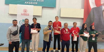 Çifte şampiyon Sudenaz’dan Manisa’ya gurur