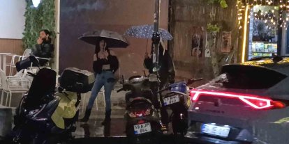 Tekirdağ’da gece saatlerinde sağanak yağış etkili oldu