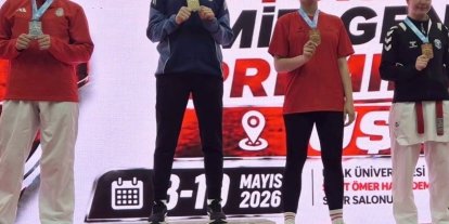 Bilecikli sporcu Türkiye ikincisi oldu