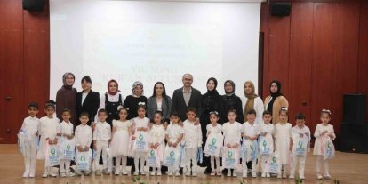 Çayırova’da minikler Kur’an-ı Kerim’e geçmenin heyecanını yaşadı