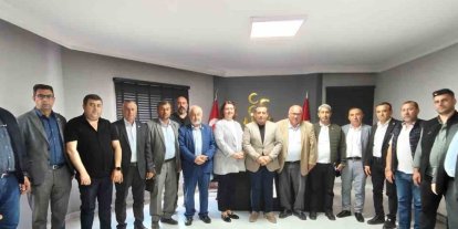 MHP İl Başkanı Özkan muhtarlarla bir araya geldi