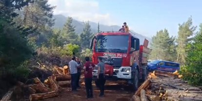 Hatay’da ormanı yangını çıktı