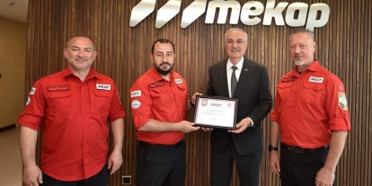 AKUT’tan Mekap’a teşekkür ziyareti