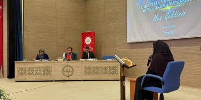 Gaziantep’te ‘Hafızlık ve Kur’an-ı Kerim’i Güzel Okuma Yarışması’ düzenlendi