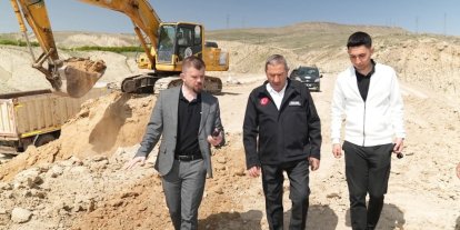 Darende Millet Bahçesi’nde çalışmalar sürüyor