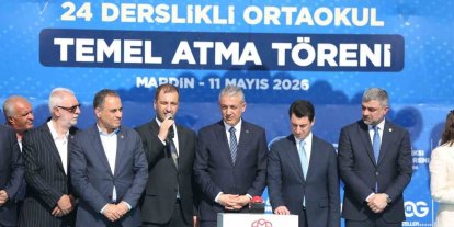 Nusaybin’de 100 yataklı öğretmenevi ve 24 derslikli kompleksi temeli atıldı