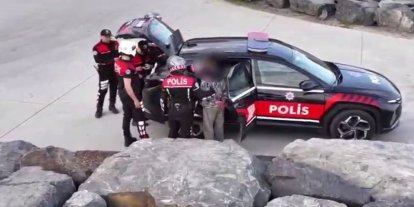 Avcılar’da yunus polisinden dronlu denetim: Şüphelinin üzerinden uyuşturucu çıktı