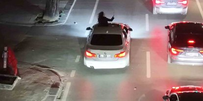 Sunrooftan çıktı, ceza yiyince beddua etti