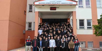 Gaziantep’te öğrencilere jandarma mesleği tanıtıldı