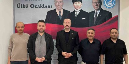Bilecik’te esnaf odalarından Ülkü Ocakları’na buluşma