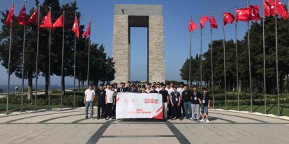 Düzceli gençler Çanakkale ruhunu yerinde yaşadı