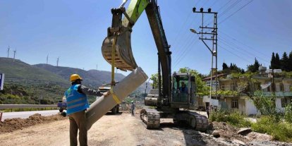 Samandağ’da 23 milyon euro’luk dev altyapı yatırımında yüzde 40 seviyesine ulaşıldı