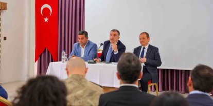 KÖYDES yatırımları ve köylerin ihtiyaçları toplantıda ele alındı