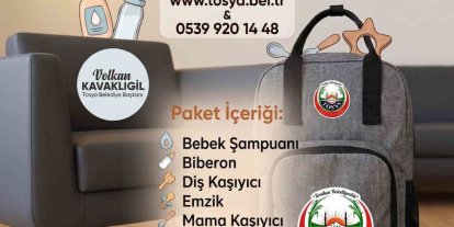 Tosya’da yeni doğan bebeklerin ailelerine destek