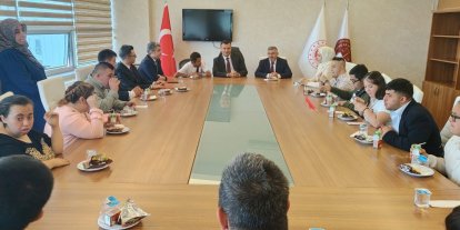 Adıyaman Adliyesi’nde down sendromlu çocuklardan "sevgi davası"