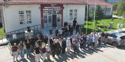 Hisarcık’ta ’Ölçme Aletlerinin Kullanımı ve Drone ile Harita Uygulaması’ konulu konferans verildi