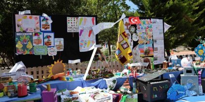 Diyarbakır’da öğrenciler çalışmalarını sergiledi