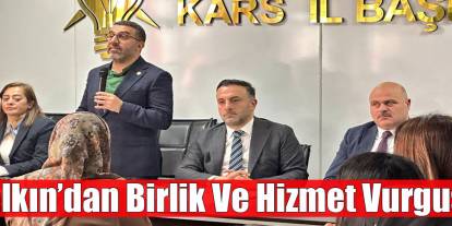 AK Parti teşkilatı Kars’ın geleceği için bir araya geldi
