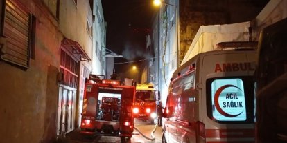 Bursa’da tekstil atölyesinde korkutan yangın