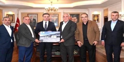 Akdağ Sanayi Yapı Kooperatifi’nden Vali Aydın Baruş’a ziyaret