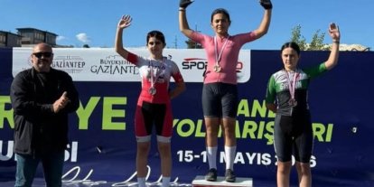 Akhisarlı pedallar Gaziantep’te zirveye çıktı