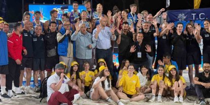 Plaj Voleybolu heyecanı Aydın’da yaşandı