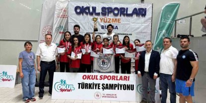 Bursa’da ortaokul öğrencilerinden Türkiye şampiyonluğu