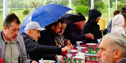 Tavşanlı’da yağmura rağmen Hıdırellez coşkusu yaşandı