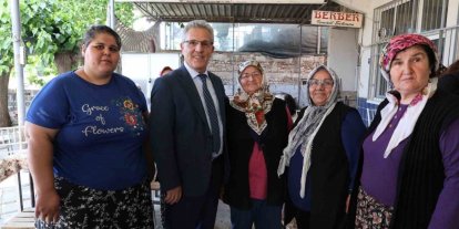 Başkan Tetik, Güzelköy’de vatandaşlarla buluştu