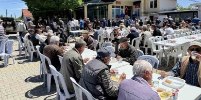 Ahlatlıburun köyünde geleneksel köy hayrı düzenlendi