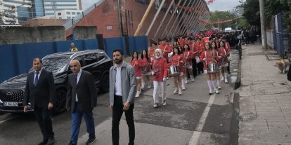 Fener Anadolu Lisesi’nden 19 Mayıs yürüyüşü