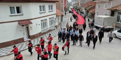 İnönü’de 107. Yıl Gençlik Yürüyüşü düzenlendi