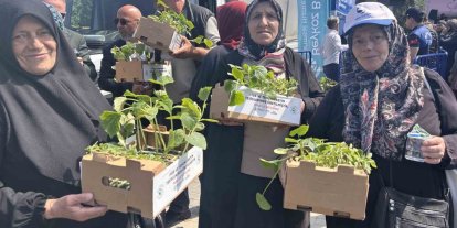 Beykoz’da 1 milyon 700 bin fide toprakla buluşuyor: "Üretmeye ve Beykoz’a değer katmaya devam edeceğiz"